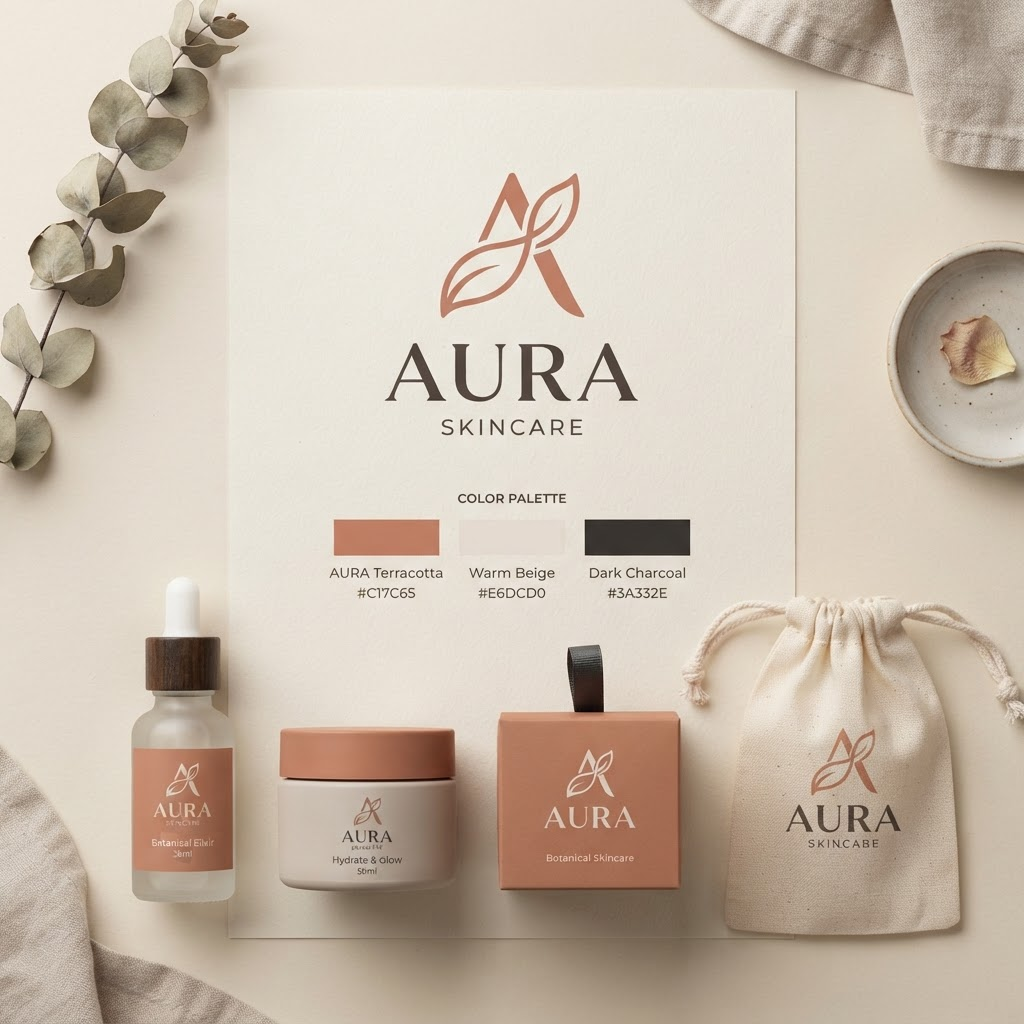 Lume Skincare — Beauty Identity branding project