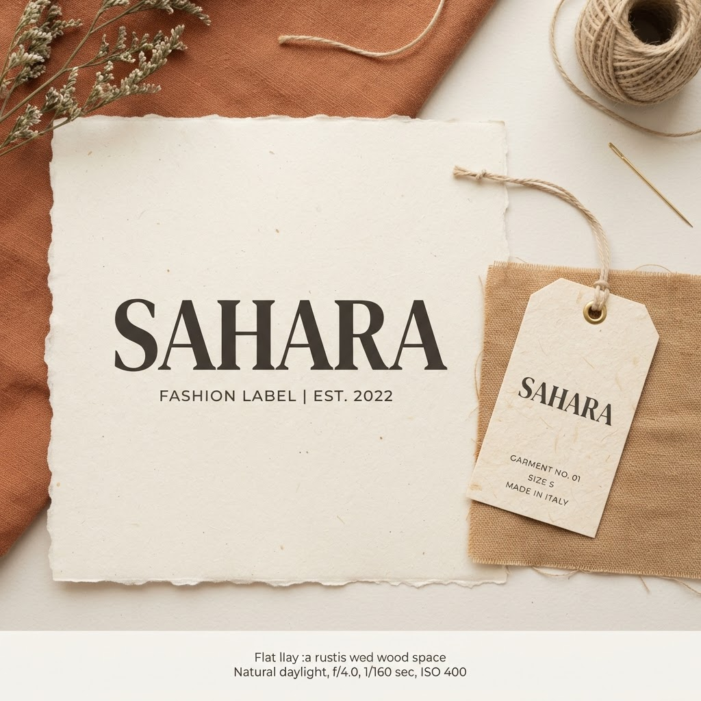 Atelier Mode — Fashion Label branding project